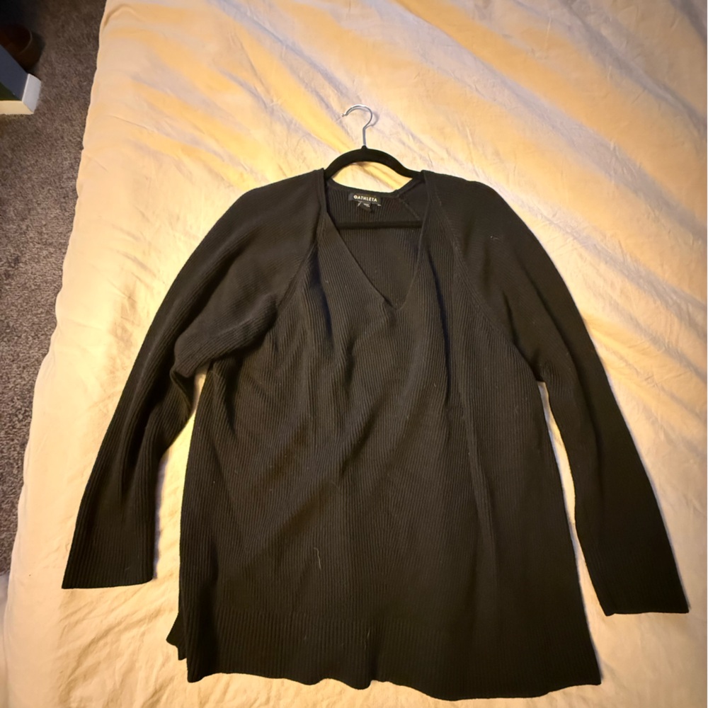 Athleta Hanover Black Sweater